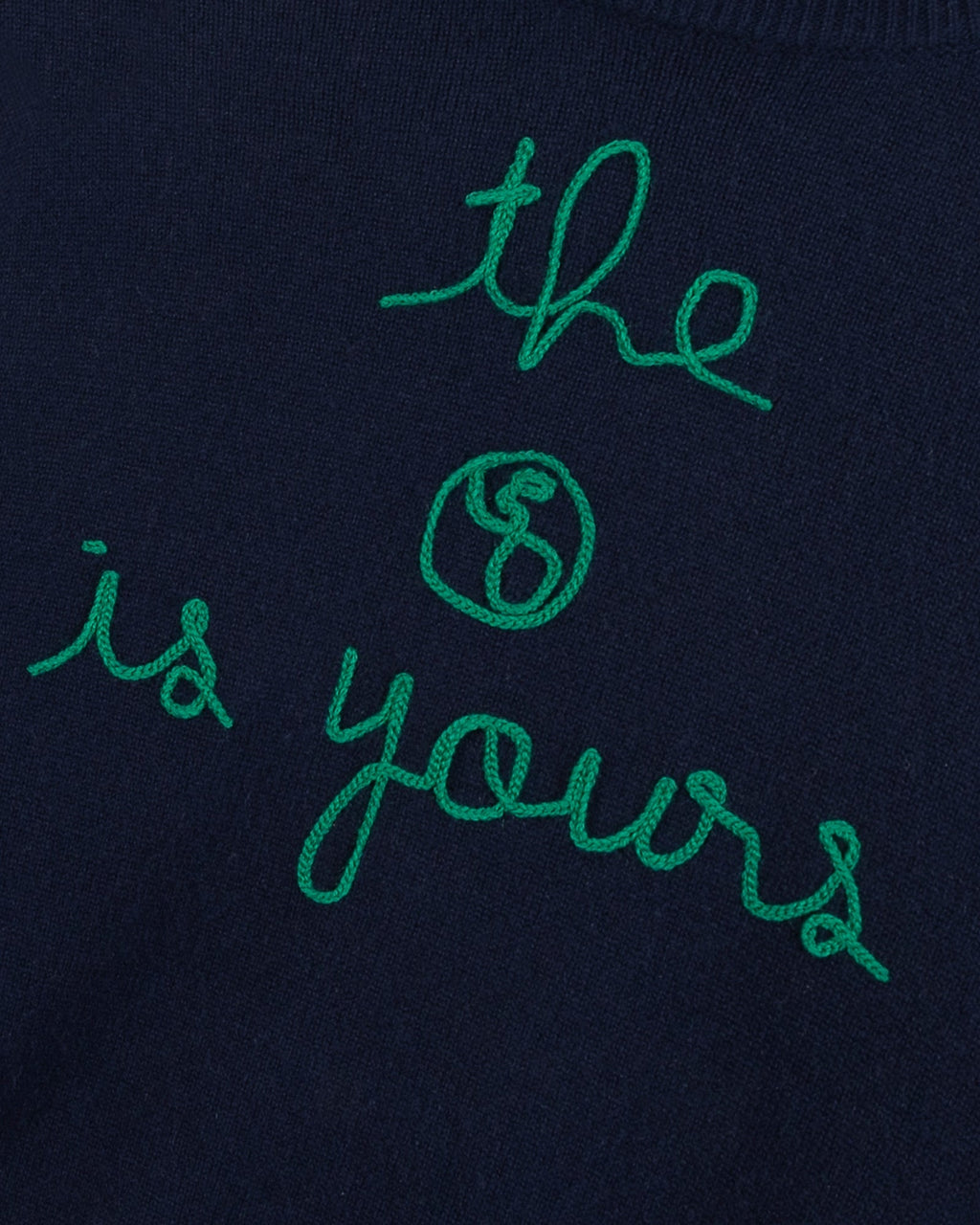 Pull "The Earth Is Yours" Fautrier Cashmere - Femme
