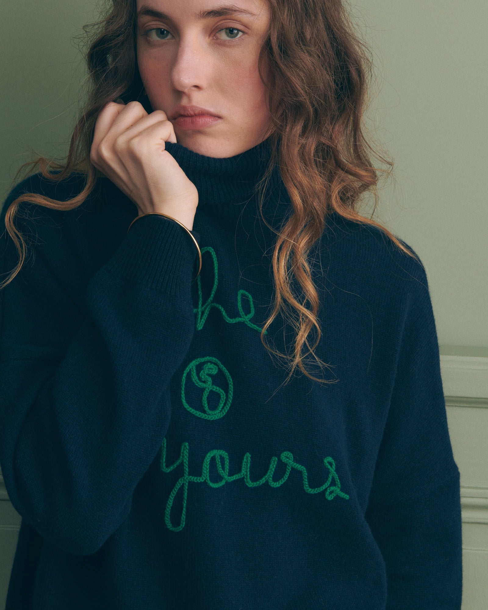 Pull "The Earth Is Yours" Fautrier Cashmere - Femme