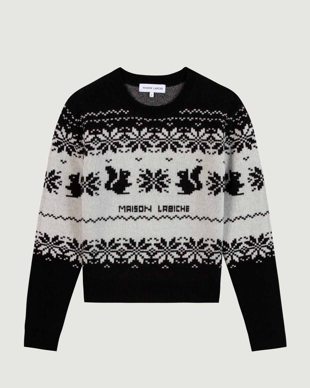 Formigé Wool “Squirrel Jacquard” Jumper