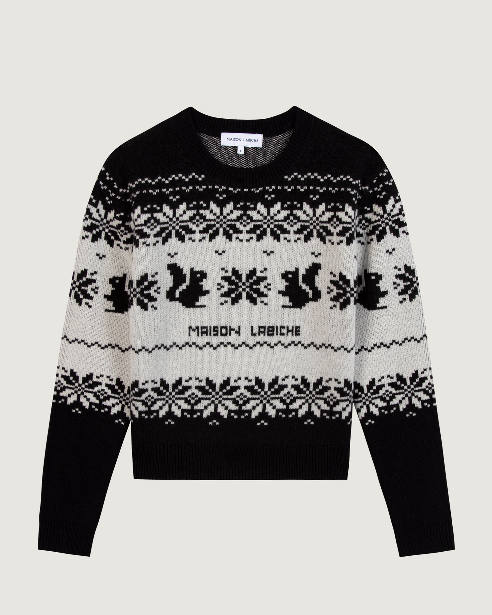Formigé Wool “Squirrel Jacquard” Jumper