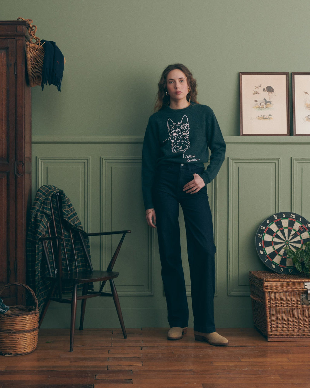 Formigé Wool “Scottish Terrier” Jumper