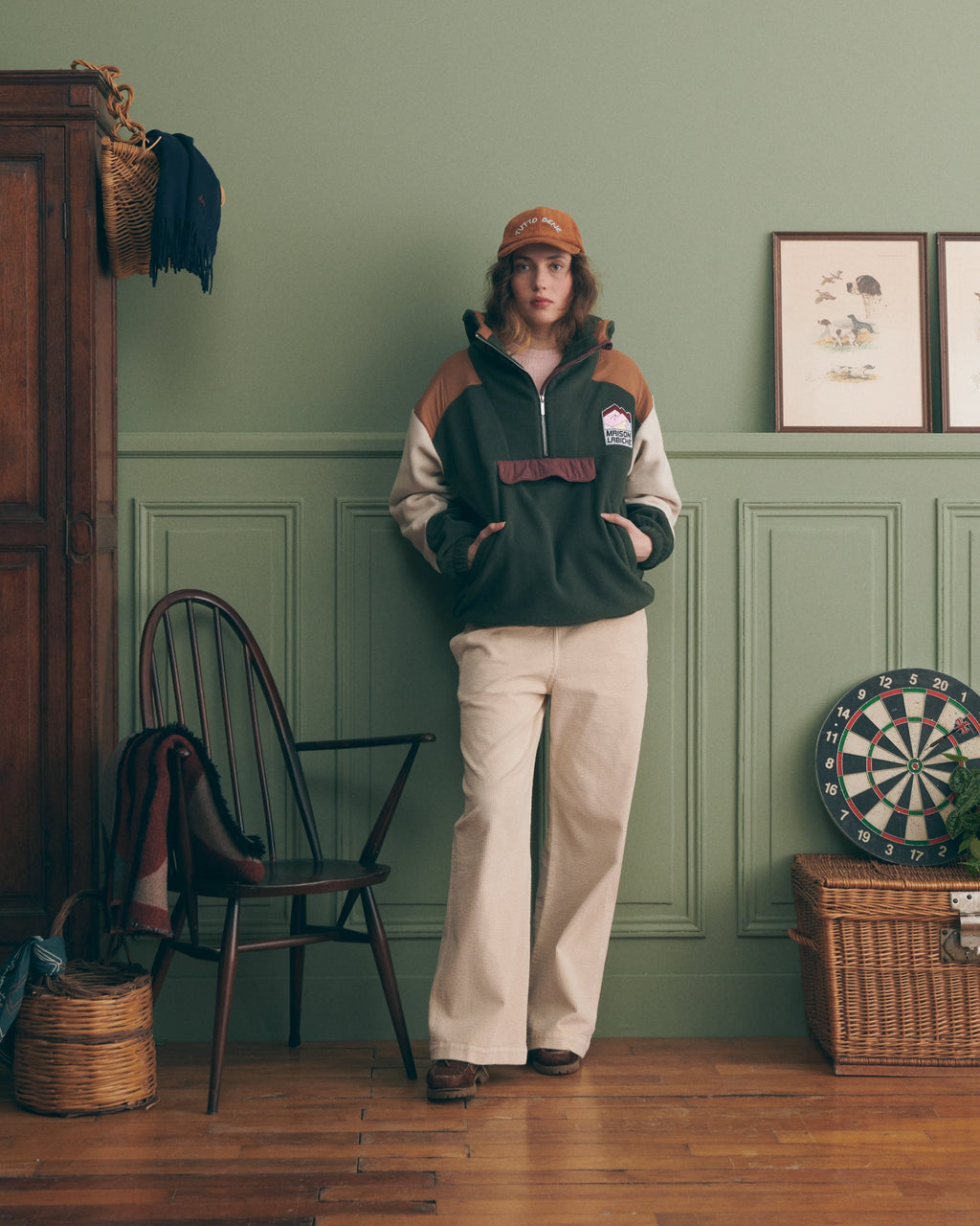 “Patch Mountain” Kossuth Sweater