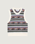 “Dog Jacquard” Lafay Merino Wool Sweater