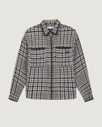 Minjoz Wool and Cotton “Heart Patch” Shirt