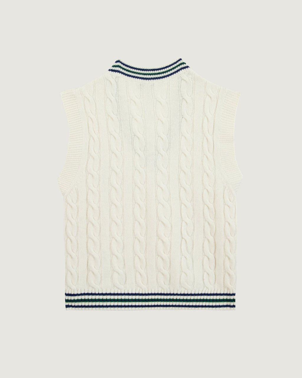 Pull Sans Manches "Patch Croco Golf" Mithouard - Femme
