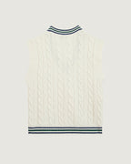 Pull Sans Manches "Patch Croco Golf" Mithouard - Femme