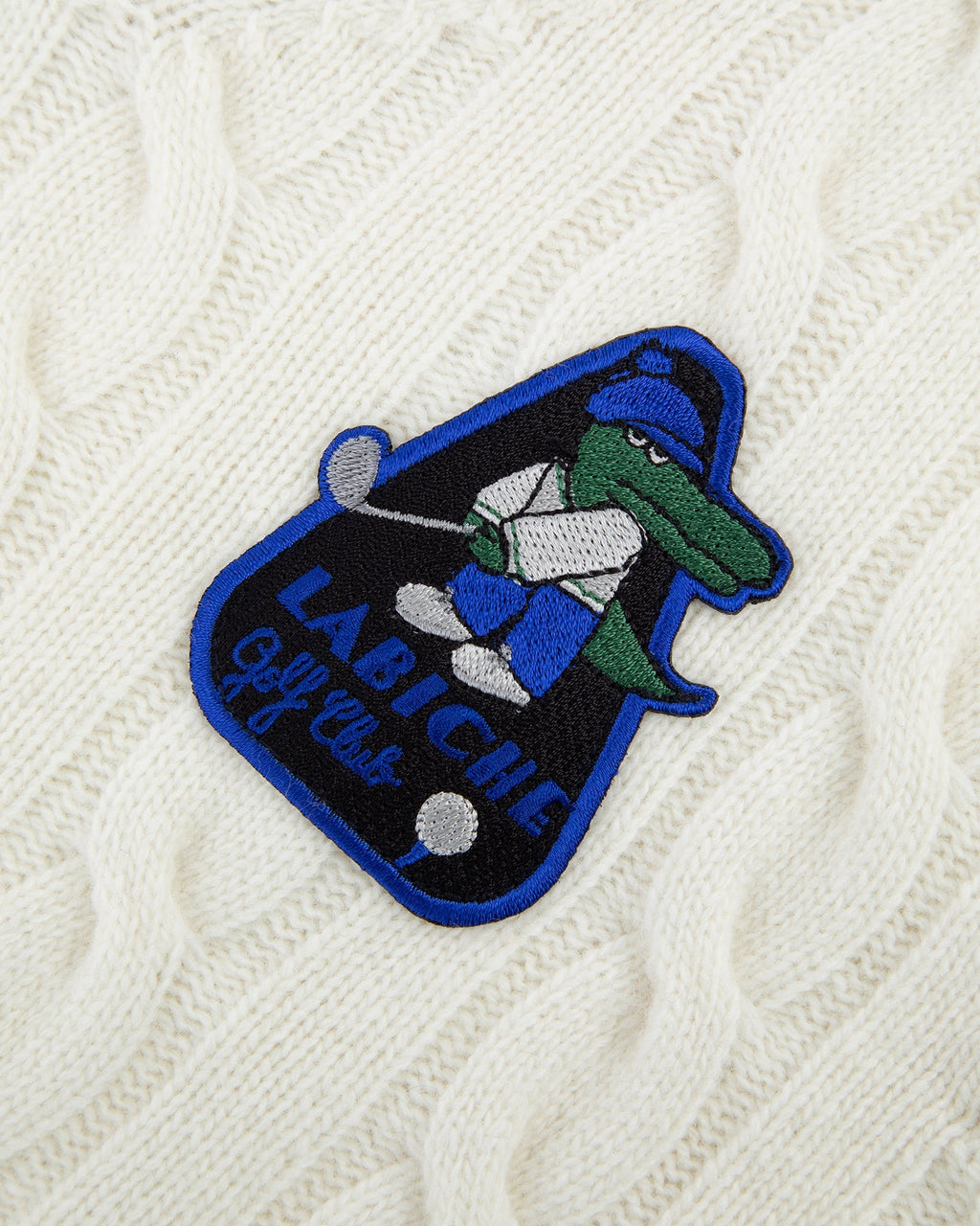 Pull Sans Manches "Patch Croco Golf" Mithouard - Femme