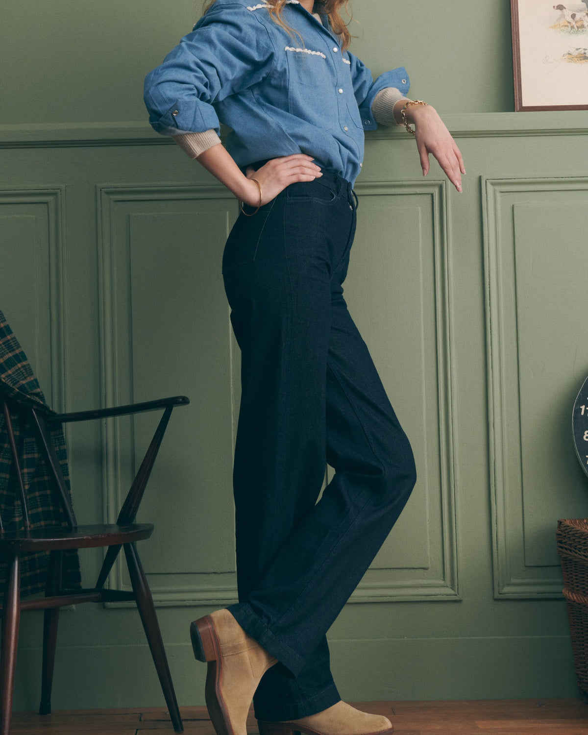 "Lamb" Monselet Chambray Shirt