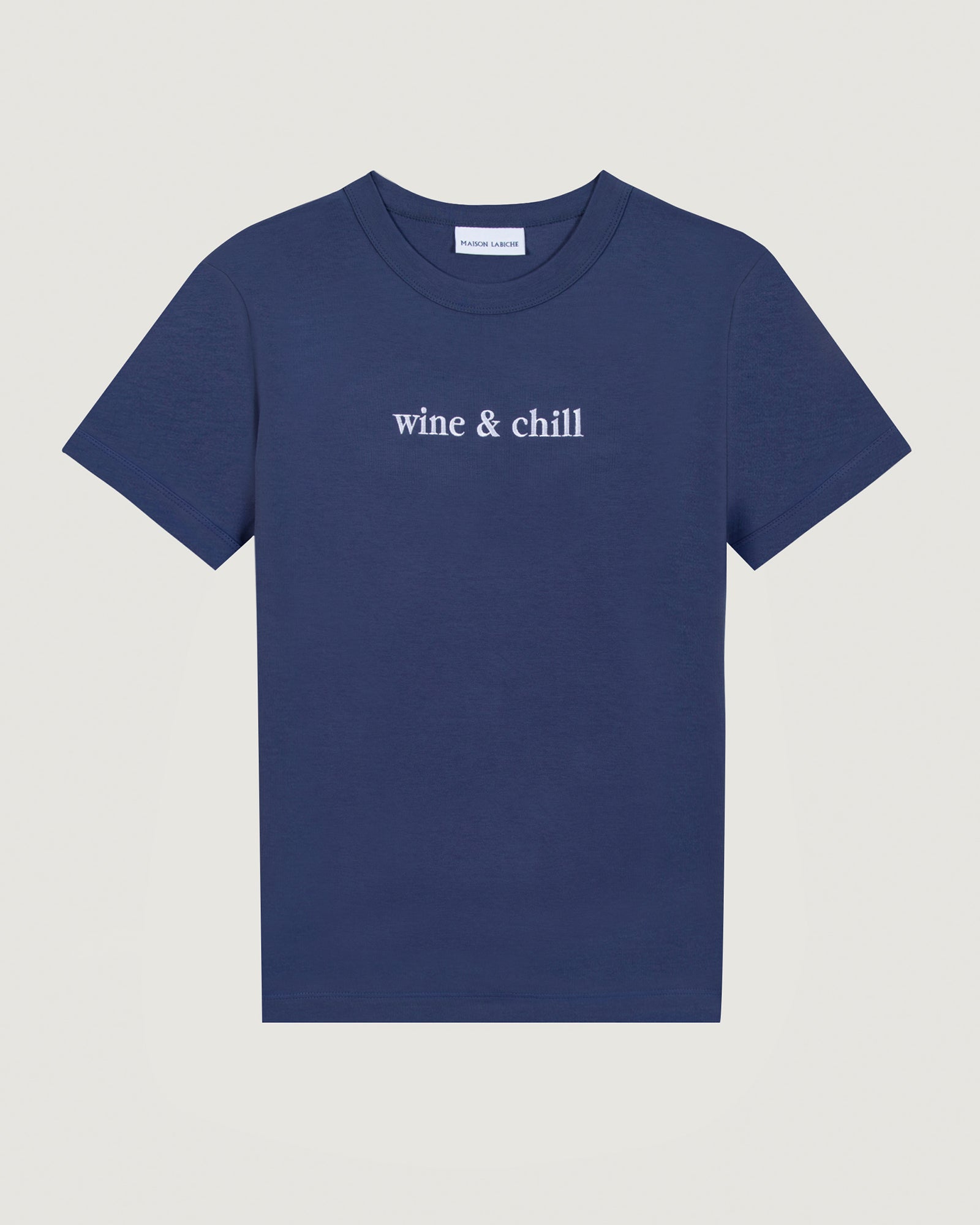 T-Shirt "Wine And Chill" Montherlant