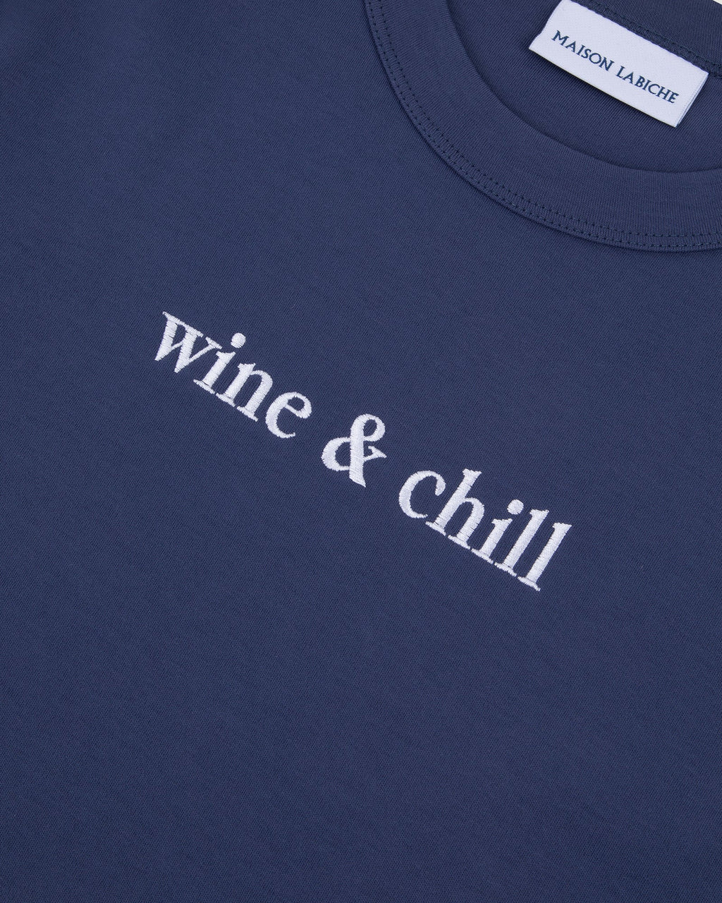 T-Shirt "Wine And Chill" Montherlant