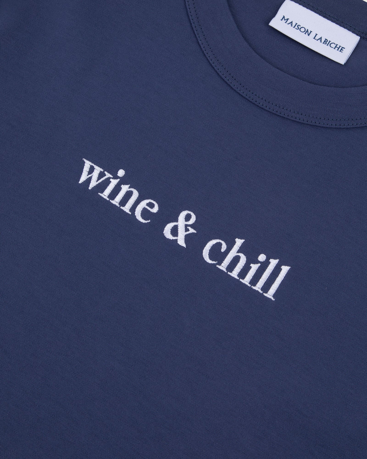 T-Shirt "Wine And Chill" Montherlant