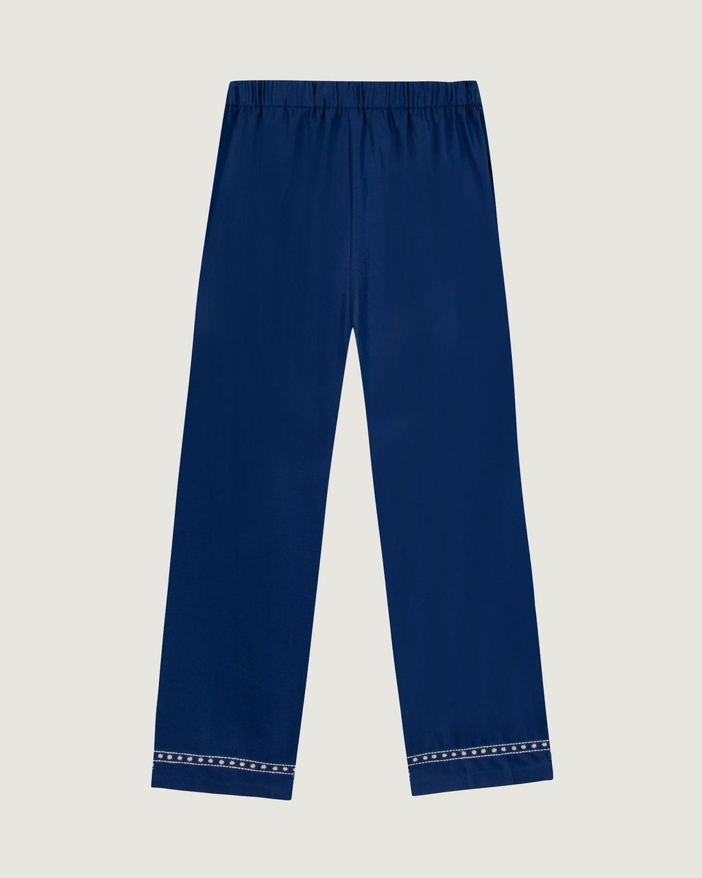 "Birds" Oudin Tencel Trousers
