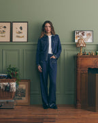 "Birds" Oudin Tencel Trousers
