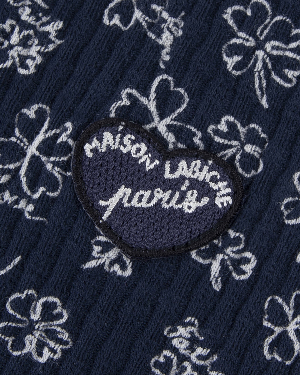 Cárdigan "Patch Coeur" Tolbiac
