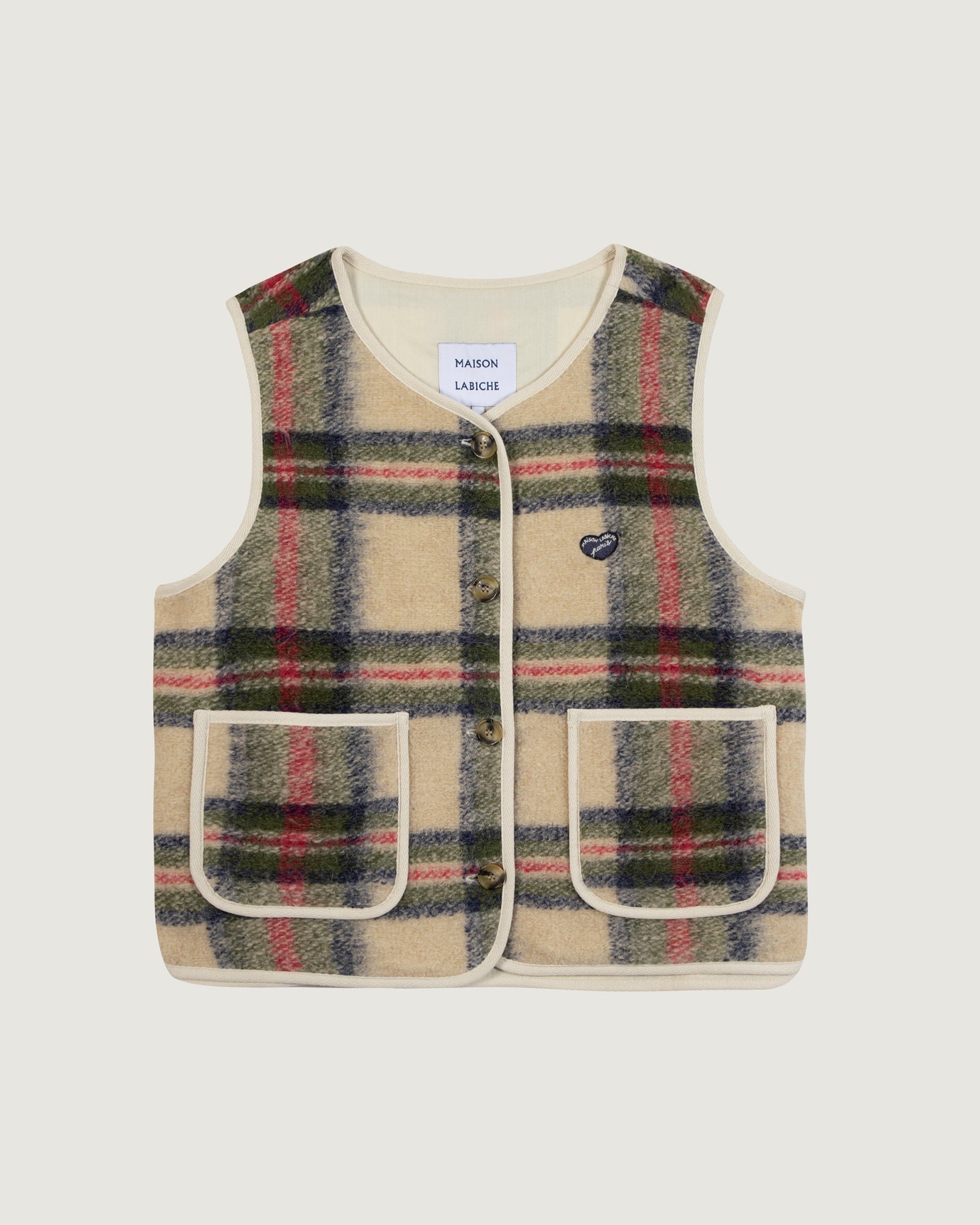 "Patch Heart" Valhubert Wool Jacket