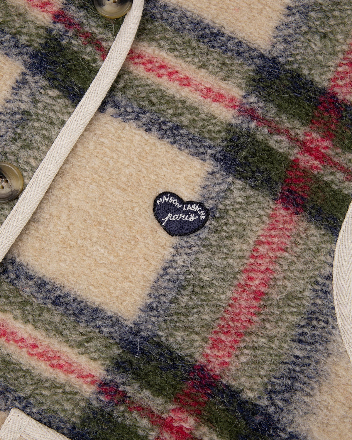 "Patch Heart" Valhubert Wool Jacket