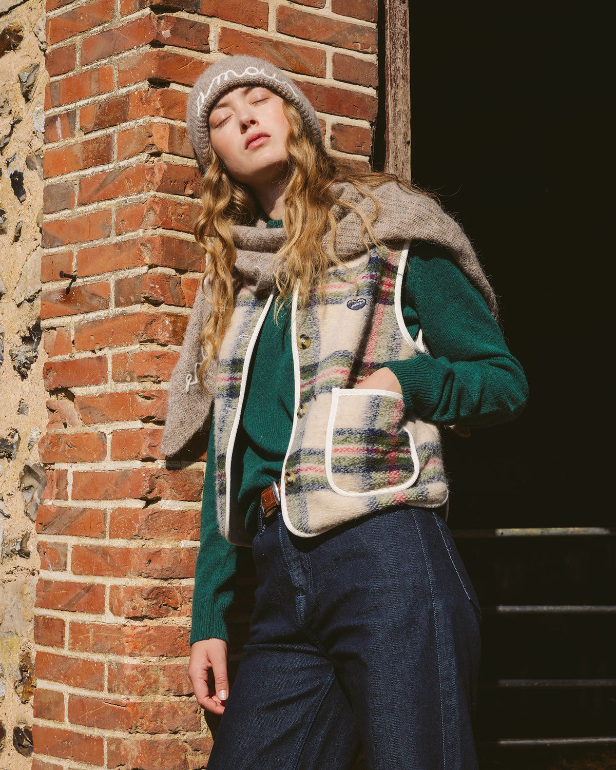 "Patch Heart" Valhubert Wool Jacket