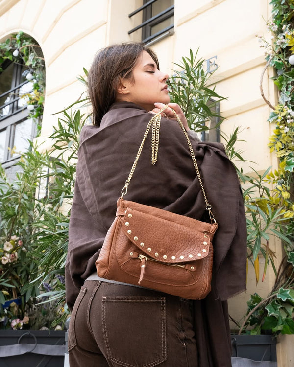 Yasmine Shoulder Bag - Camel