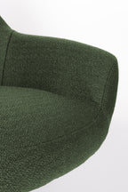 Yuki - Lounge Chair - Fabric - Green