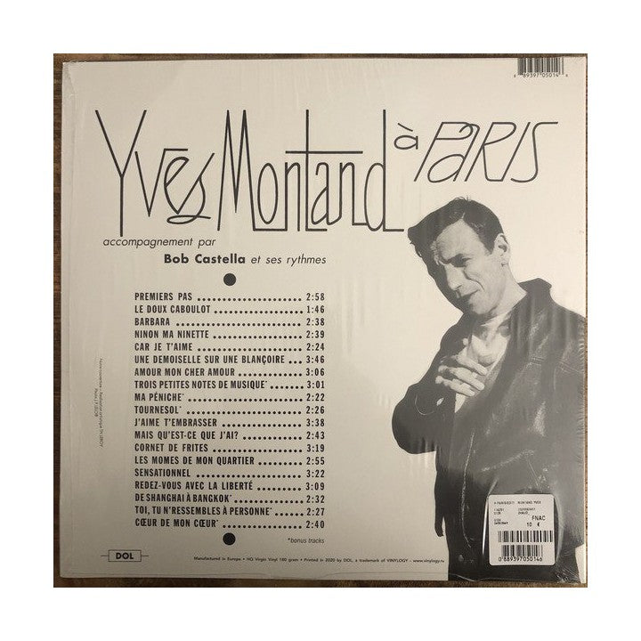 Vinyle - Yves Montand - À Paris