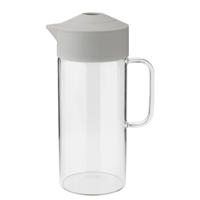 Carafe Trasnparente Pip - 1,4L - Gris Clair