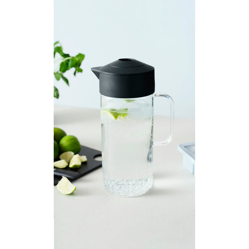 Carafe Trasnparente Pip - 1,4L - Noir