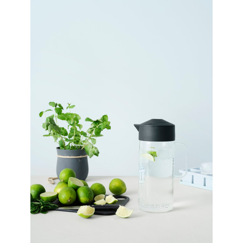 Carafe Trasnparente Pip - 1,4L - Noir