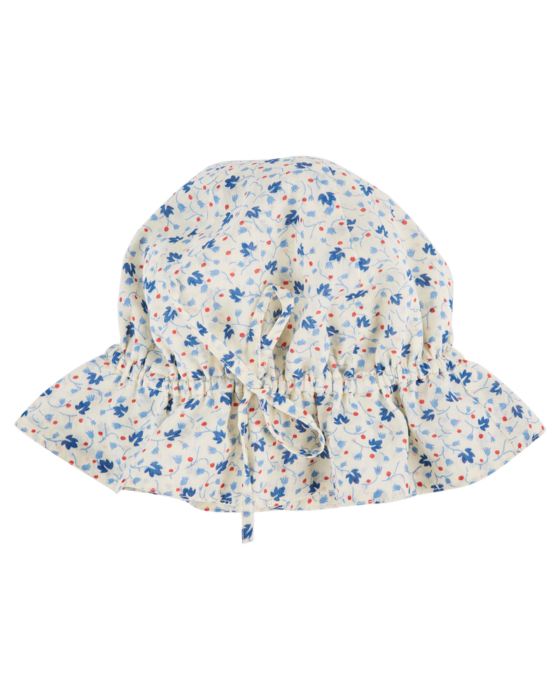 Lily of the valley hat - Blue - Girl