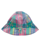Madras plaid hat - Multicolor - Girl