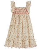 Embroidered Smocked Dress - Achillea - Girl