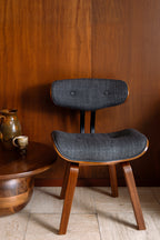 Blackwood - Chair - Bent poplar wood - Gray
