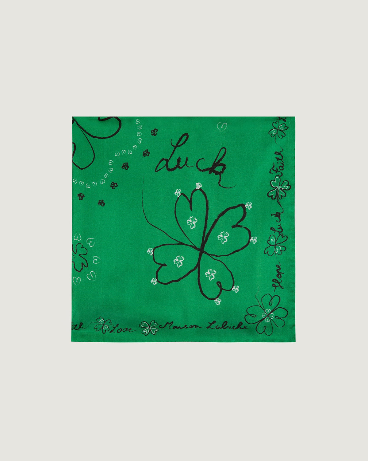 Foulard "Clover" Boulnois Silk