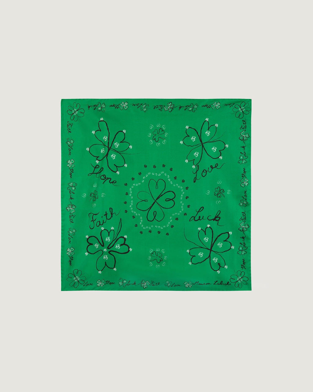 Foulard "Clover" Boulnois Silk
