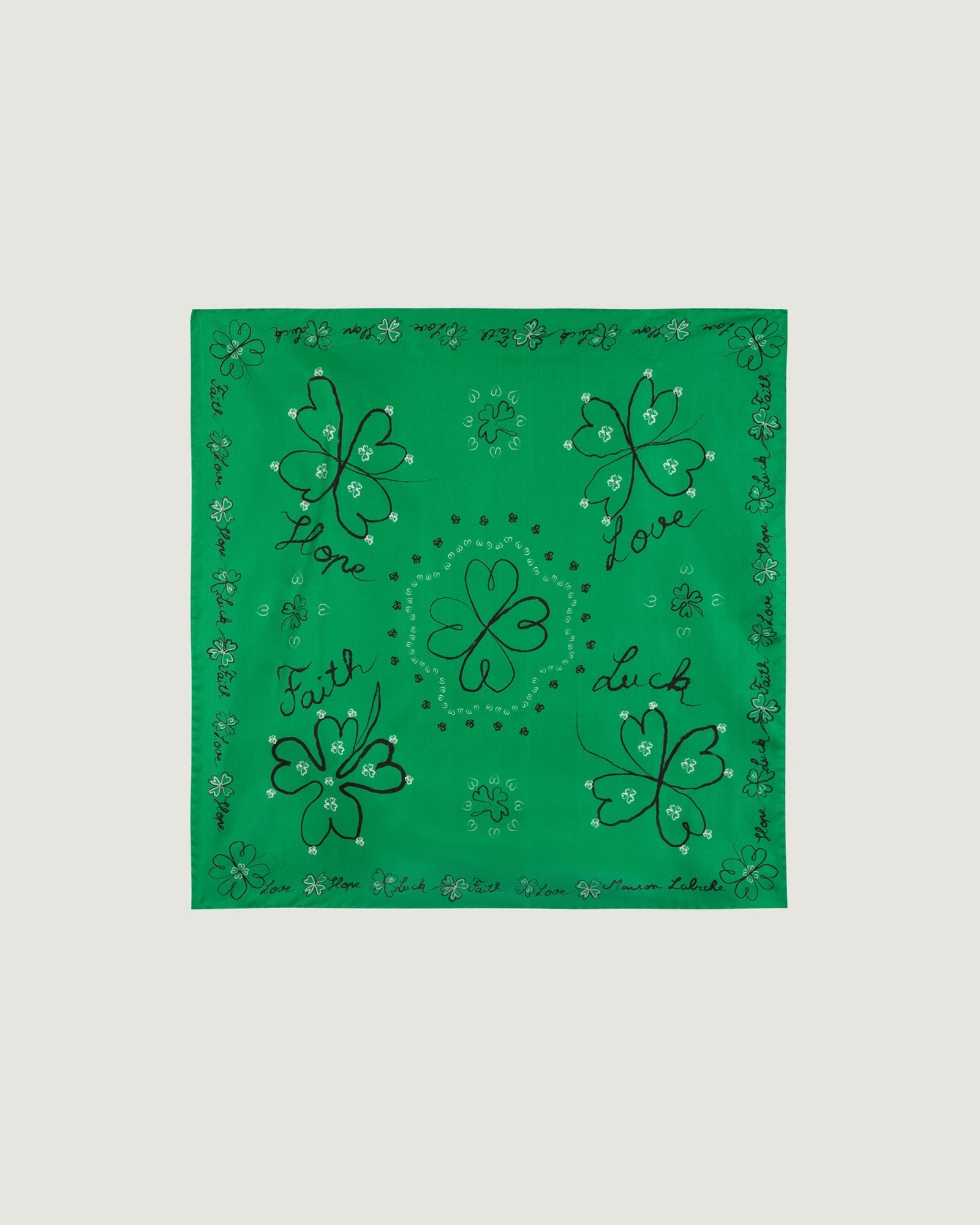 Foulard "Clover" Boulnois Silk