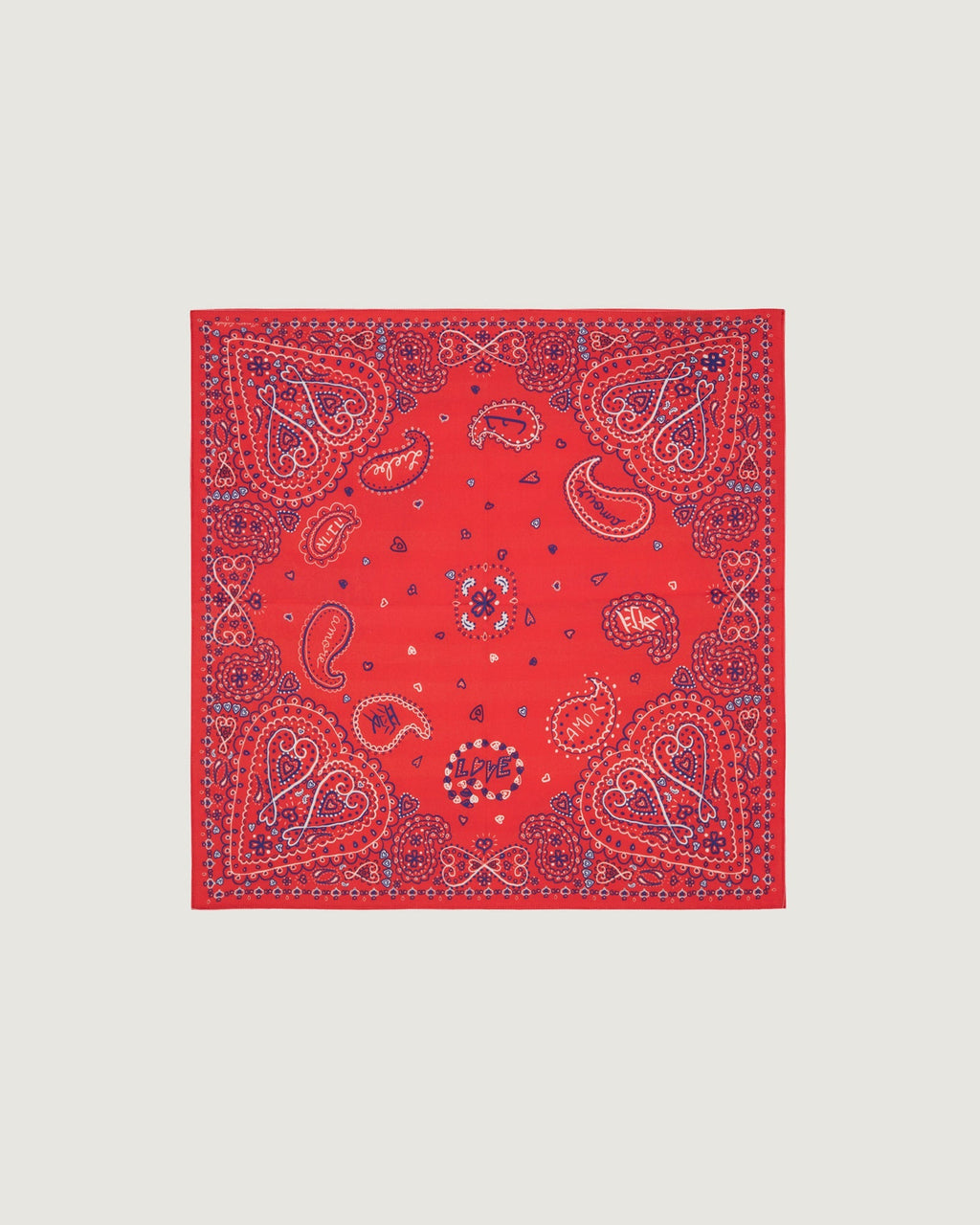 Foulard "Love" Boulnois Silk