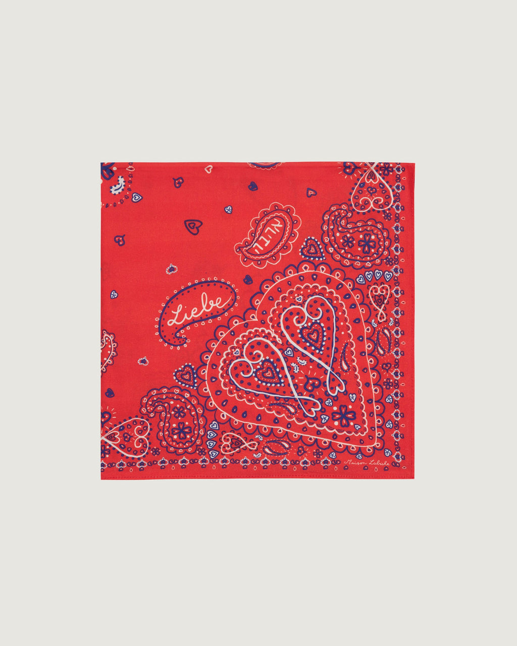 Foulard "Love" Boulnois Silk