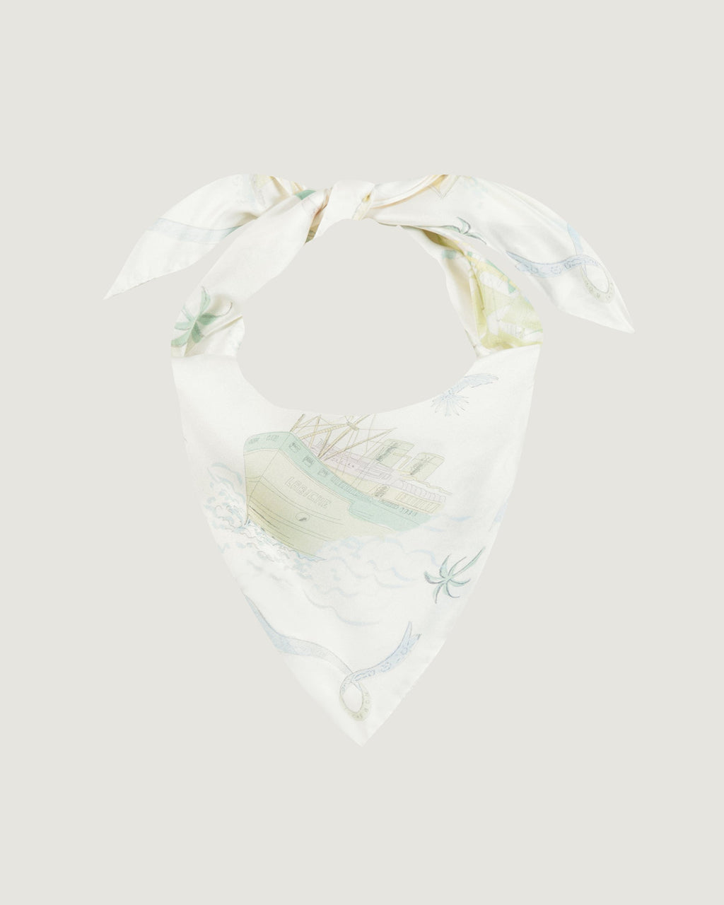 "World Tour" Boulnois Silk Scarf