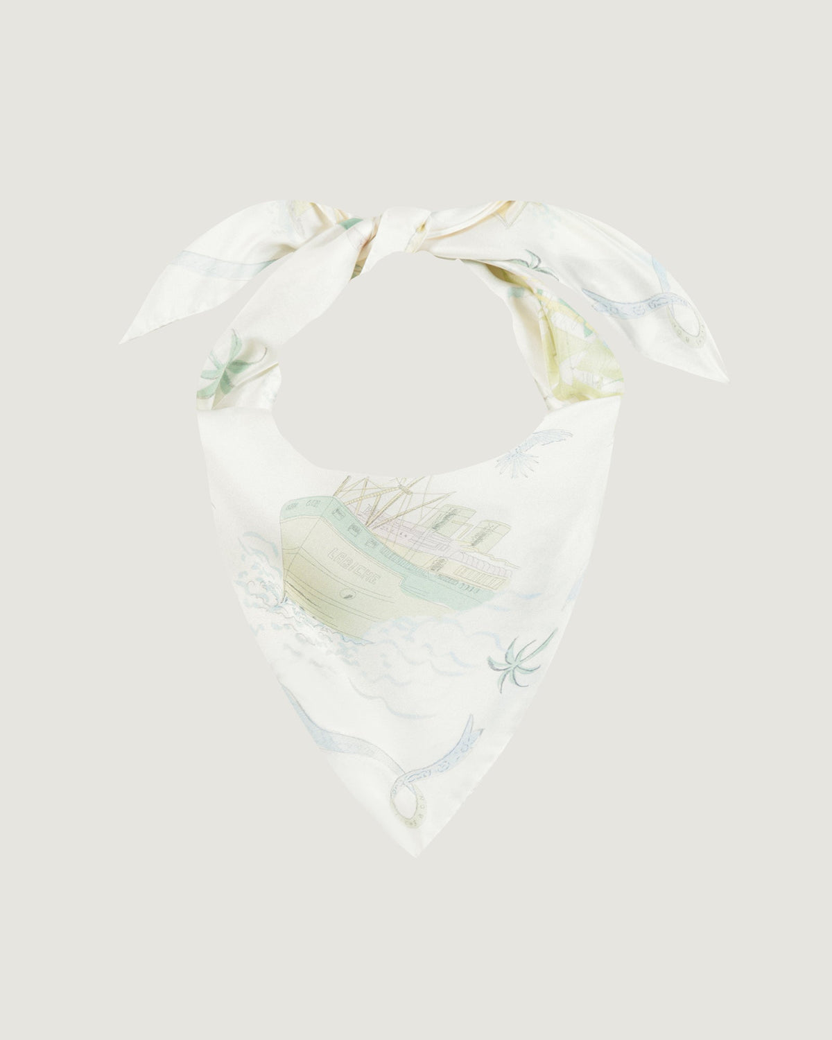 "World Tour" Boulnois Silk Scarf