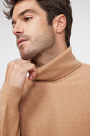 Pull Col Roule Zach - Beige