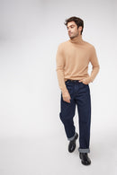 Pull Col Roule Zach - Beige