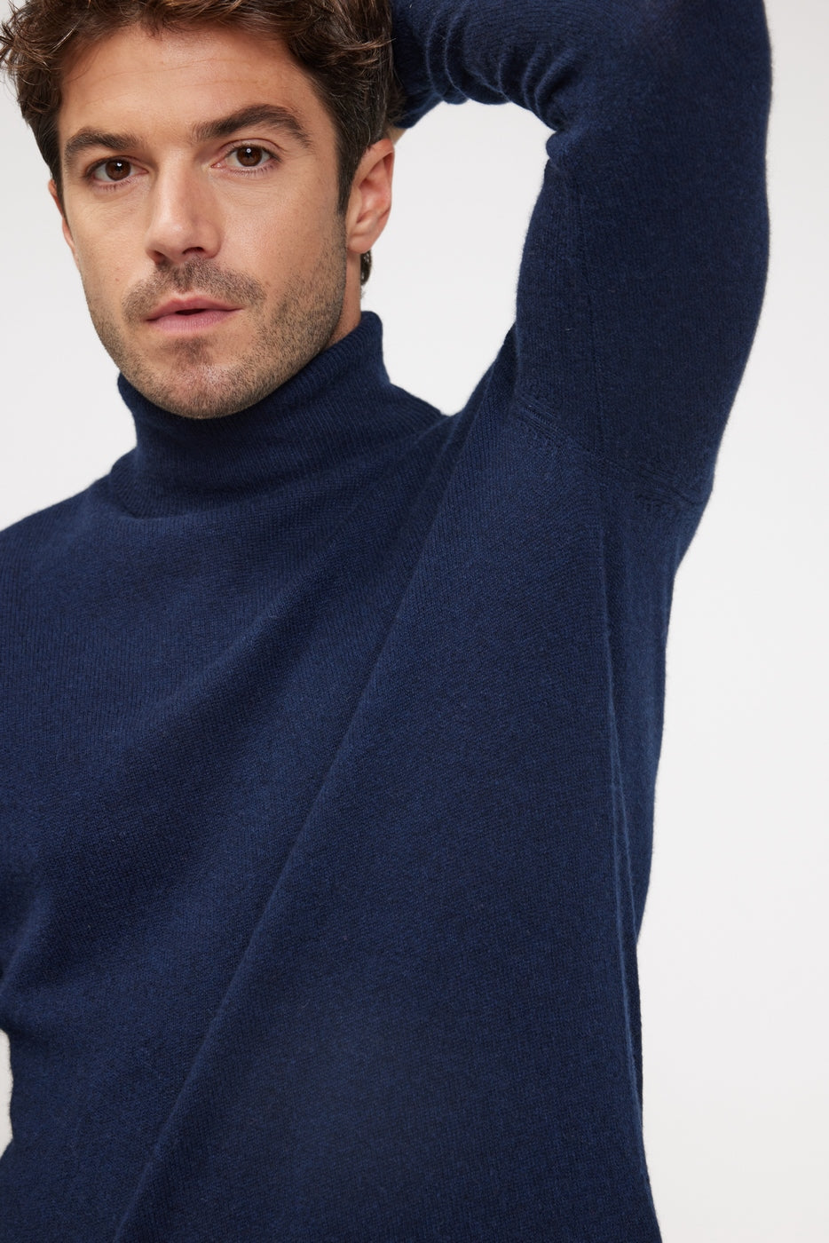 Jersey de Cuello Vuelto Zach - Azul Marino