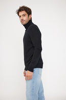 Pull Col Roulé Zachary - Noir - 100% Cachemire Oeko-Tex - Homme