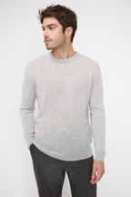 Jersey de Cuello Redondo Zach - Gris Claro