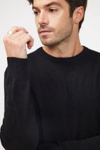 Jersey Cuello Redondo Zach - Negro