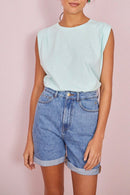 Debardeur Zaeba - Menthe Douce