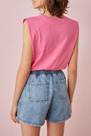 Zaeba Tank Top - Neon Pink