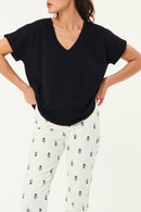 Tee Shirt Zaeline - Noir