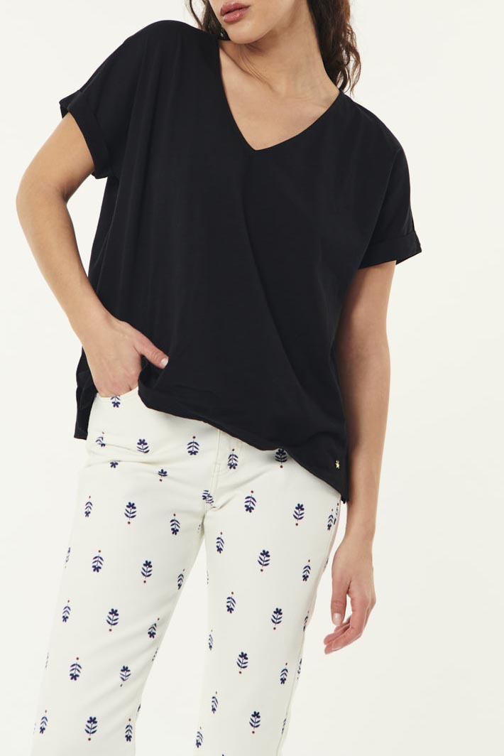 Tee Shirt Zaeline - Noir