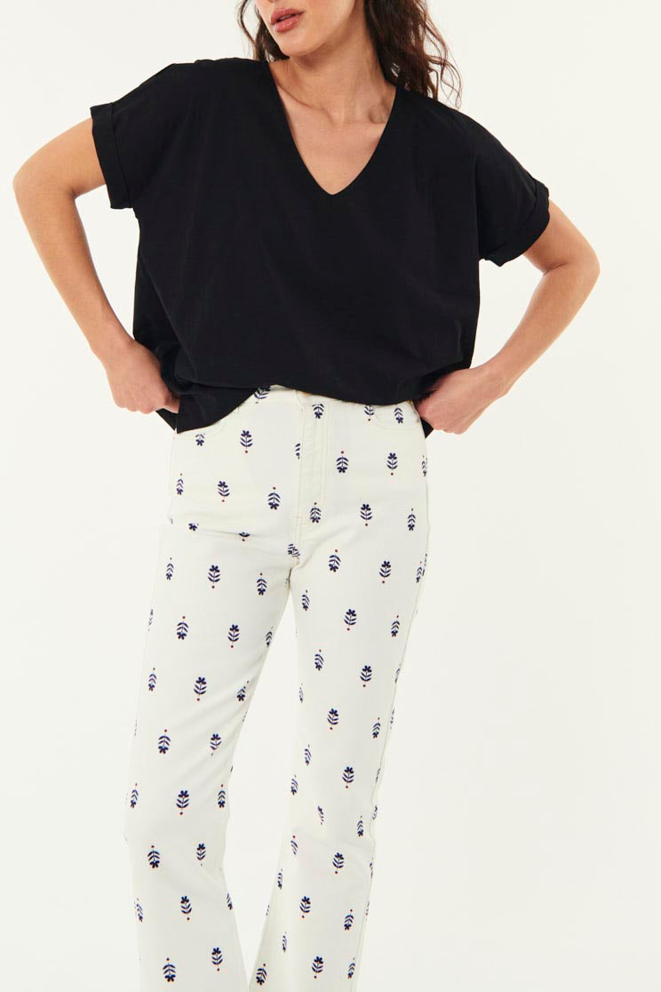 Tee Shirt Zaeline - Noir