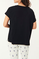 Tee Shirt Zaeline - Noir